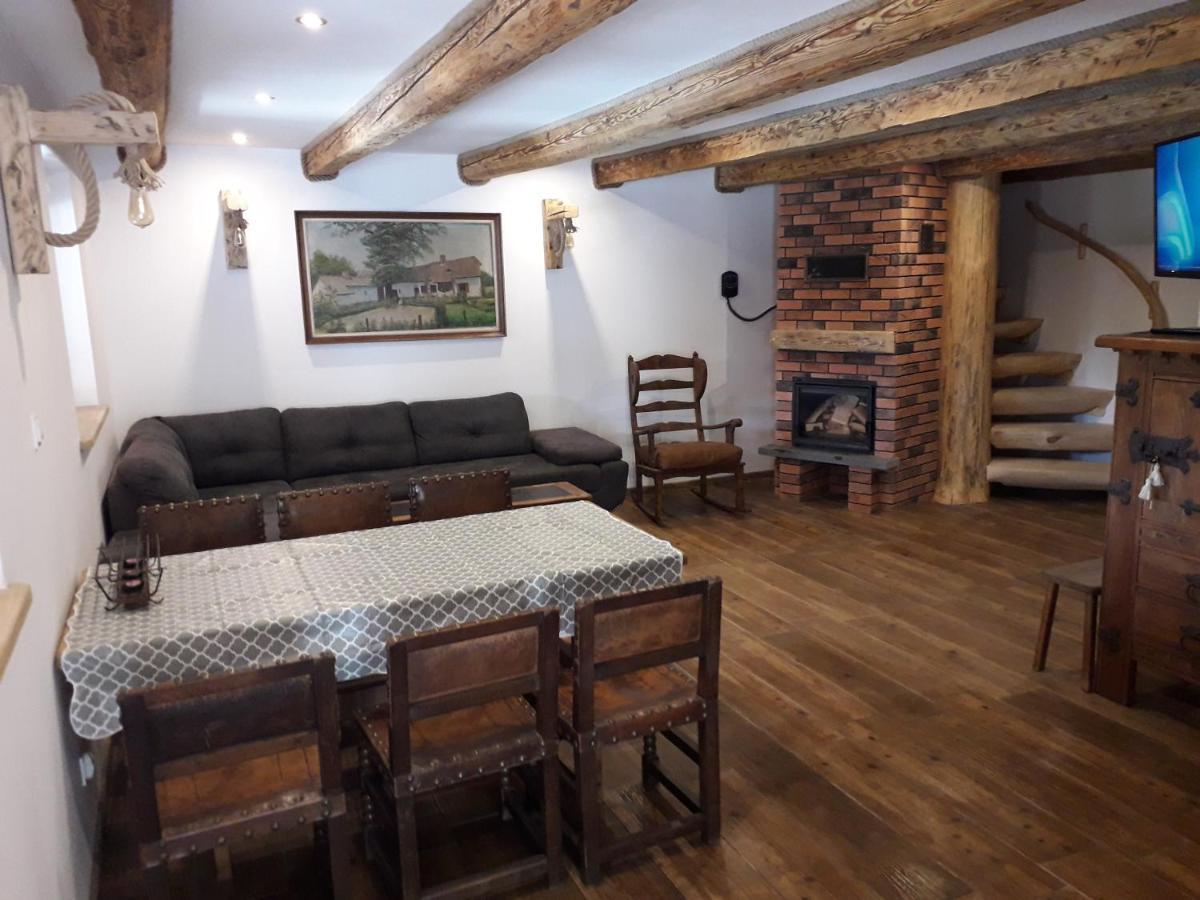 Jaśkowa Chata Bieszczady apartament z basenem Baligród Zewnętrze zdjęcie