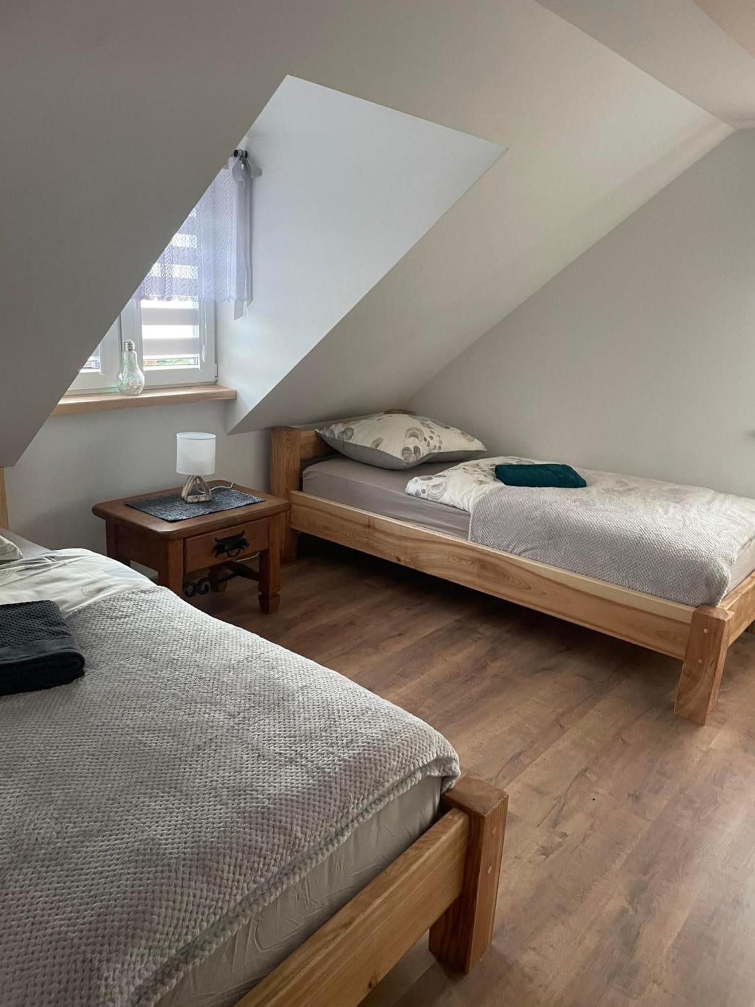 Jaśkowa Chata Bieszczady apartament z basenem Baligród Zewnętrze zdjęcie
