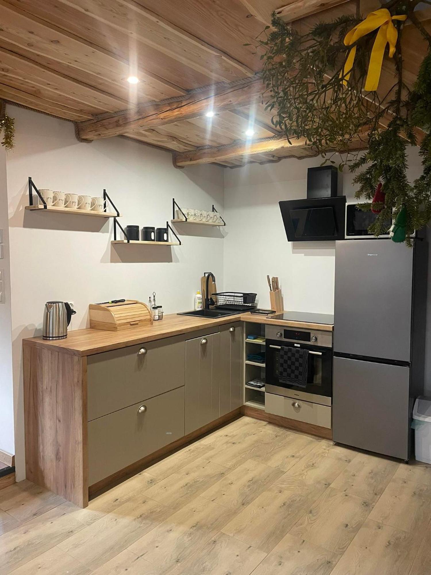 Jaśkowa Chata Bieszczady apartament z basenem Baligród Zewnętrze zdjęcie