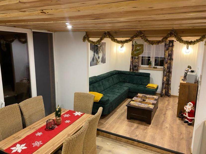 Jaśkowa Chata Bieszczady apartament z basenem Baligród Zewnętrze zdjęcie